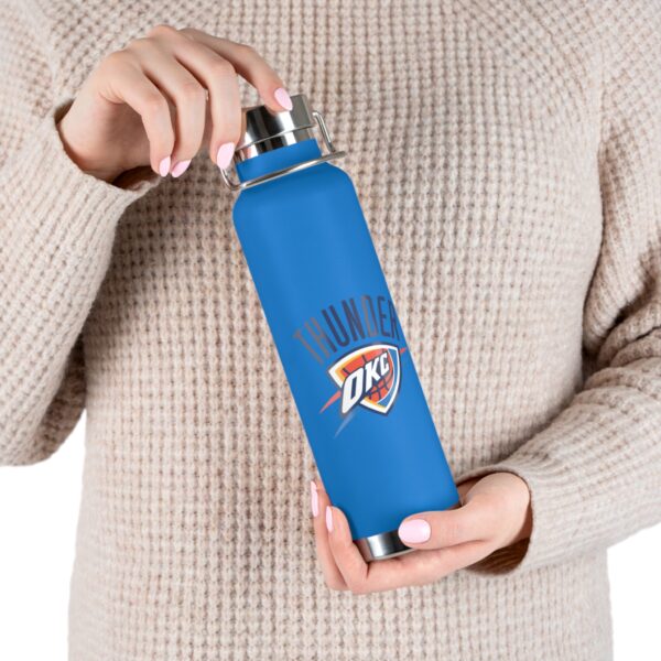 Oklahoma City Thunder Copper Vacuum Insulated Bottle, 22oz - Image 20