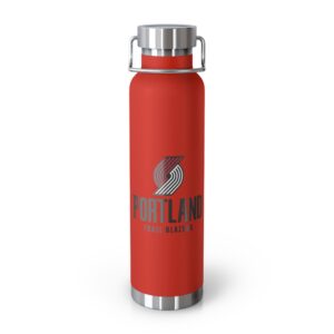 Portland Trail Blazers Copper Vacuum Insulated Bottle, 22oz