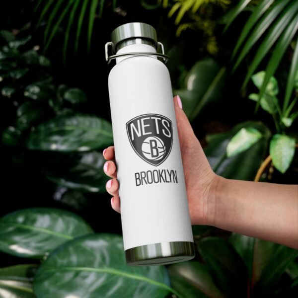 Brooklyn Nets Copper Vacuum Insulated Bottle, 22oz - Image 7