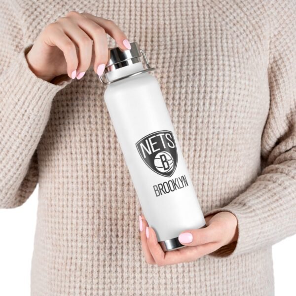 Brooklyn Nets Copper Vacuum Insulated Bottle, 22oz - Image 6