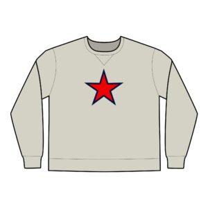 Detroit Stars Unisex ComfortWash® Garment Dyed Crewneck Sweatshirt