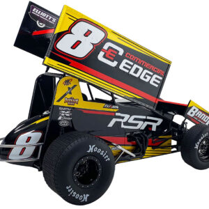 Winged Sprint Car #8 Cory Eliason "Commercial Edge" RSR "High Limit Sprint Car Series" (2024) 1/18 Diecast Model Car by ACME