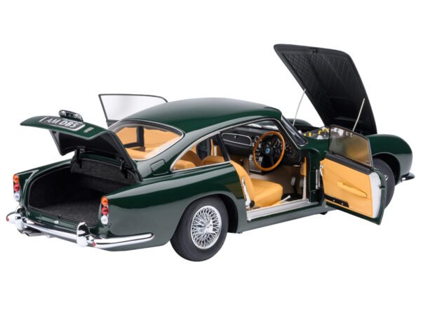 Aston Martin DB5 RHD (Right Hand Drive) British Racing Green 1/18 Model Car by Autoart