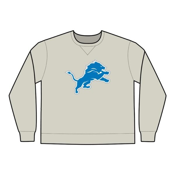 Detroit Lions Unisex ComfortWash® Garment Dyed Crewneck Sweatshirt - Image 3