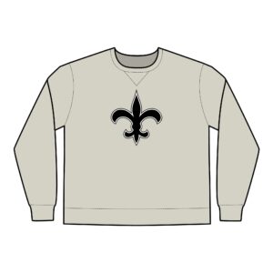 New Orleans Saints Unisex ComfortWash® Garment Dyed Crewneck Sweatshirt