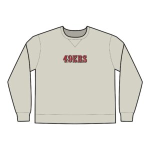 San Francisco 49ers Unisex ComfortWash® Garment Dyed Crewneck Sweatshirt