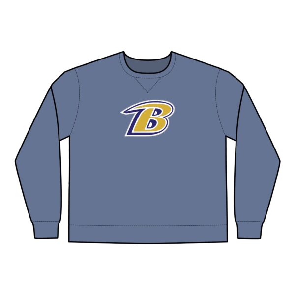 Baltimore Ravens Unisex ComfortWash® Garment Dyed Crewneck Sweatshirt - Image 5