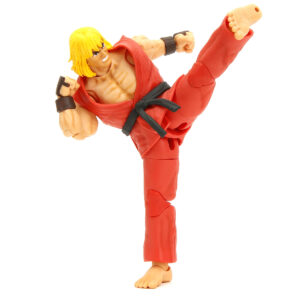 Ken 6" Moveable Figure with Accessories and Alternate Head and Hands "Ultra Street Fighter II: The Final Challengers" (2017) Video Game Model by Jada