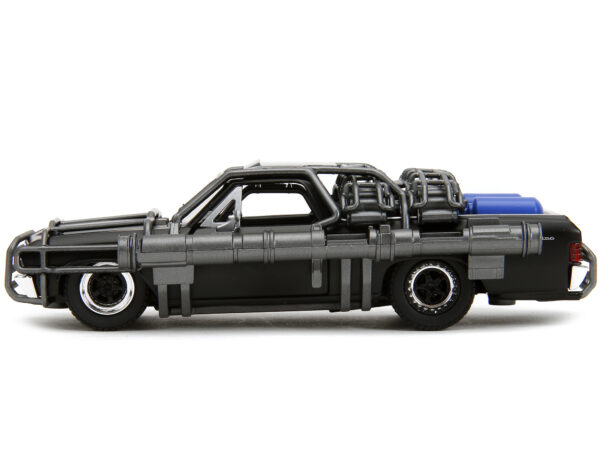 1967 Chevrolet El Camino with Cannons Matt Black "Fast X" (2023) Movie "Fast & Furious" Series 1/32 Diecast Model Car by Jada