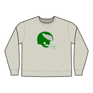 Philadelphia Eagles Unisex ComfortWash® Garment Dyed Crewneck Sweatshirt