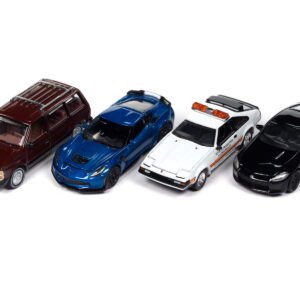 Auto World Premium 2024 Set B of 6 pieces Release 2 1/64 Diecast Model Cars by Auto World