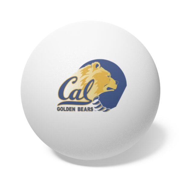 California Golden Bears Ping Pong Balls, 6 pcs - Image 5