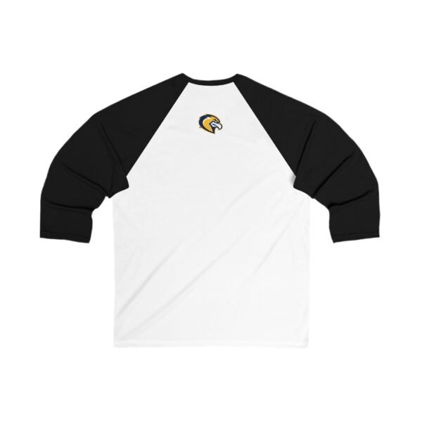 Marquette Golden Eagles Unisex 34 Sleeve Baseball Tee - Image 2