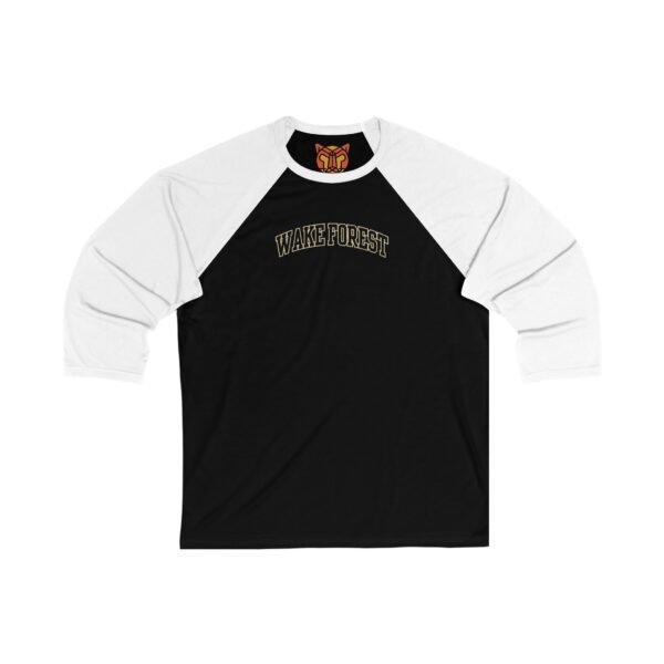 Wake Forest Demon Deacons Unisex 3/4 Sleeve Baseball Tee - Image 9