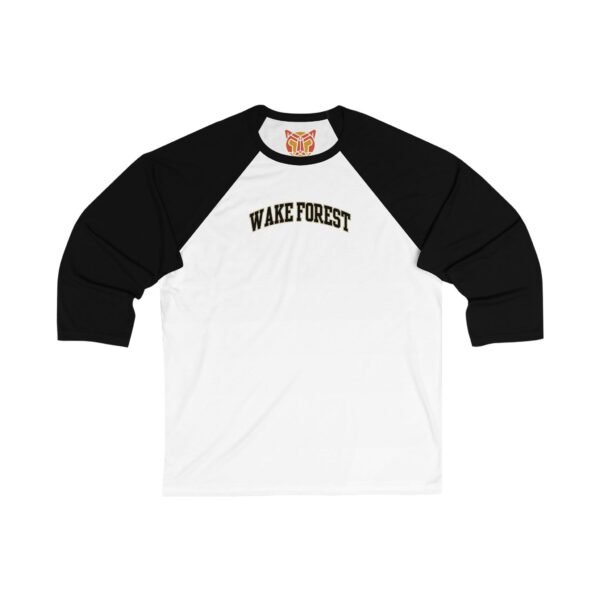 Wake Forest Demon Deacons Unisex 3/4 Sleeve Baseball Tee