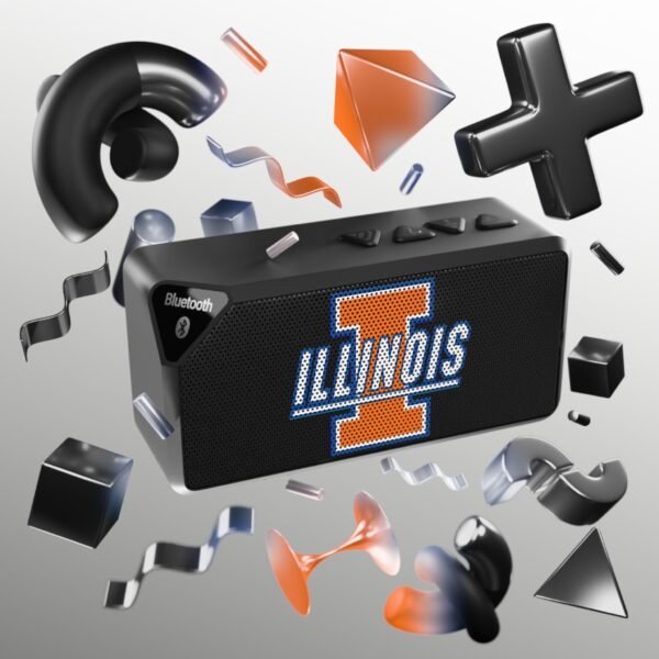 Illinois Fighting Illini Jabba Bluetooth Speaker - Image 4