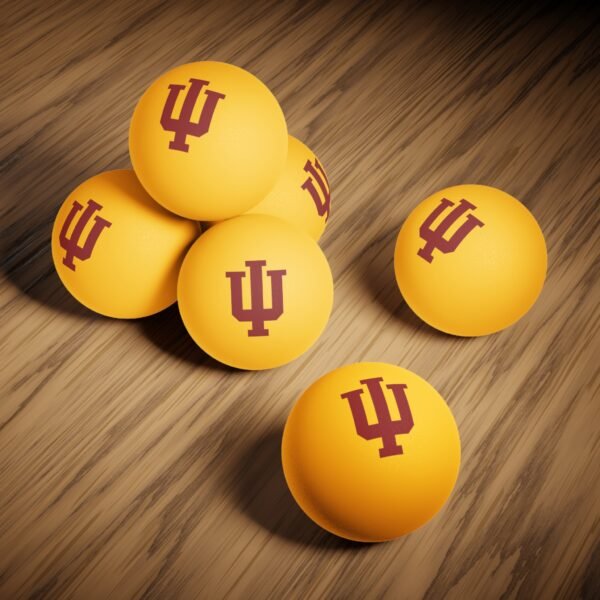 Indiana Hoosiers Ping Pong Balls, 6 pcs - Image 4