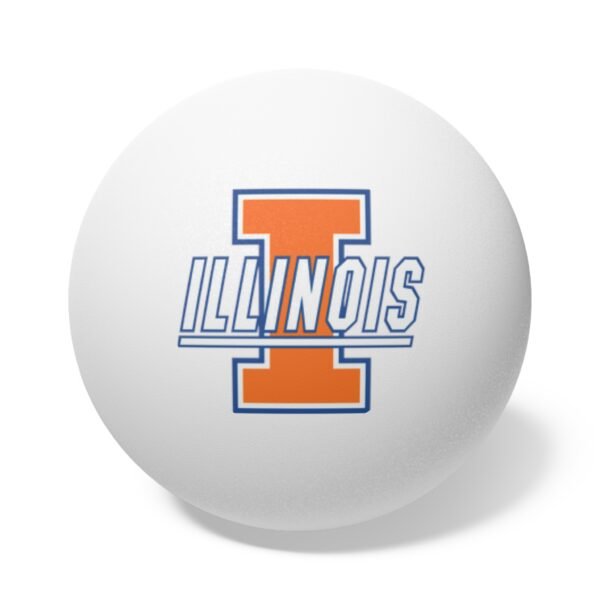 Illinois Fighting Illini Ping Pong Balls, 6 pcs - Image 5