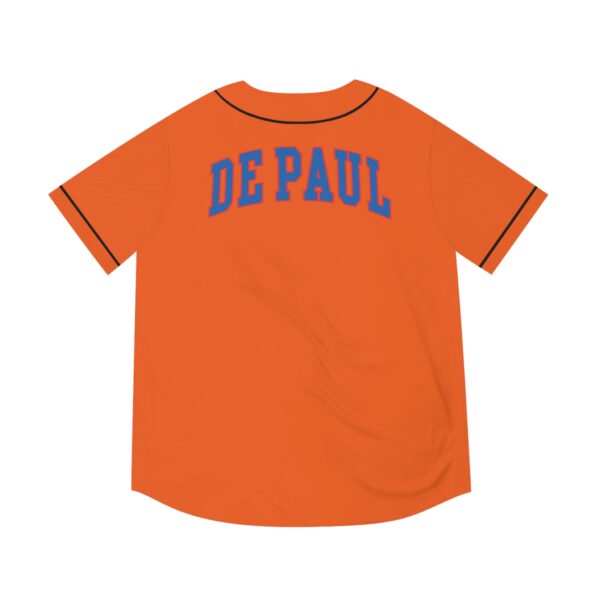 DePaul Blue Demons Men's Baseball Jersey - Image 6