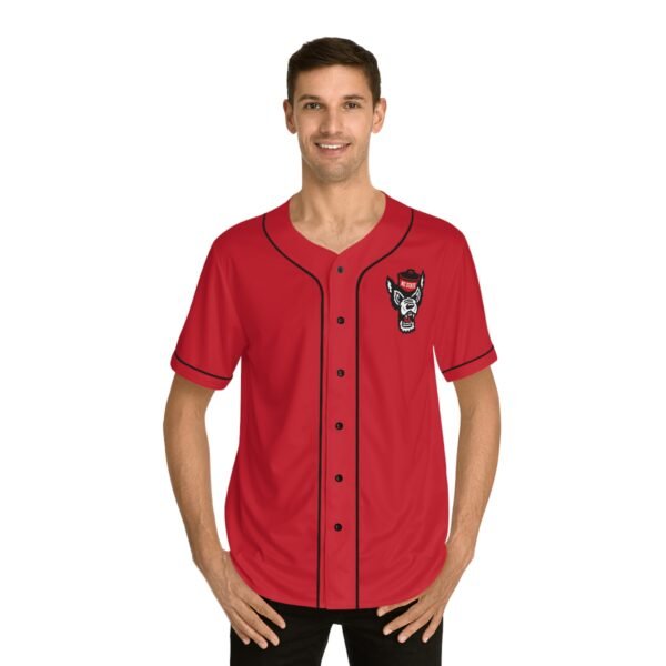 NC State Wolfpack Men's Baseball Jersey - Image 7