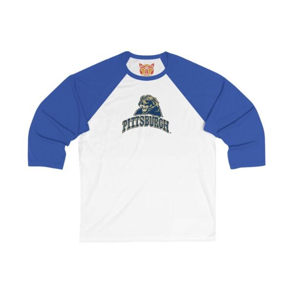 Pittsburgh Panthers Unisex 3/4 Sleeve Baseball Tee - Image 9