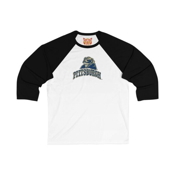 Pittsburgh Panthers Unisex 3/4 Sleeve Baseball Tee