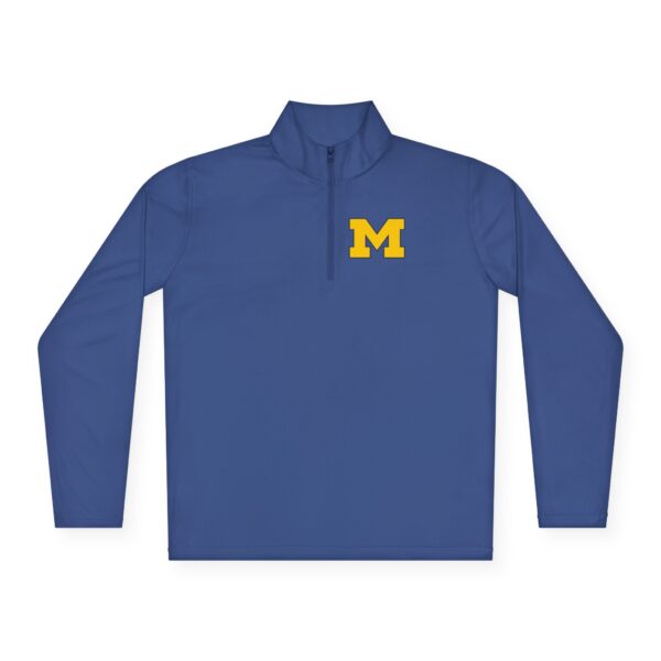 Michigan Wolverines Unisex Quarter-Zip Pullover - Image 25