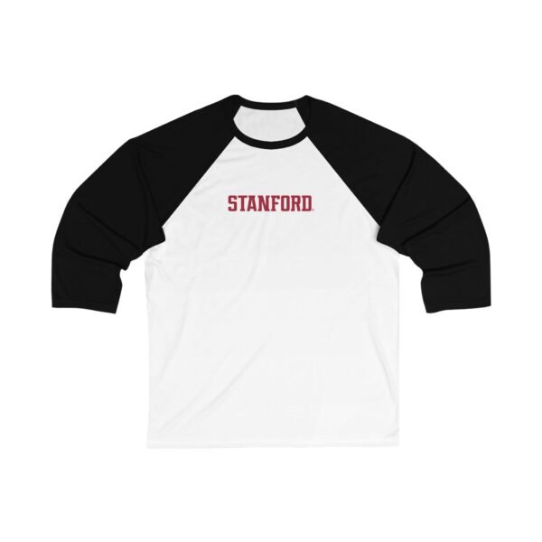 Stanford Cardinal Unisex 3/4 Sleeve Baseball Tee - Image 5