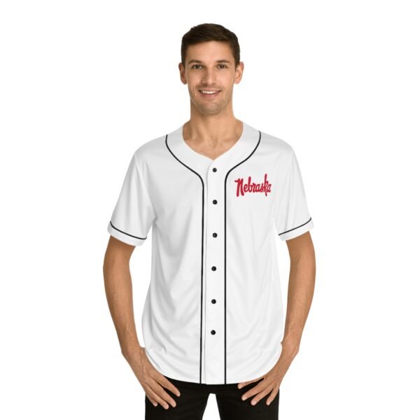 Nebraska Cornhuskers Men's Baseball Jersey - Image 3