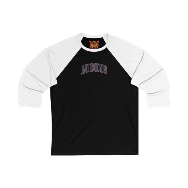 Auburn Tigers Unisex 34 Sleeve Baseball Tee - Image 5