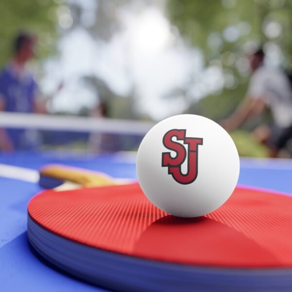 St. John's Red Storm Ping Pong Balls, 6 pcs - Image 3
