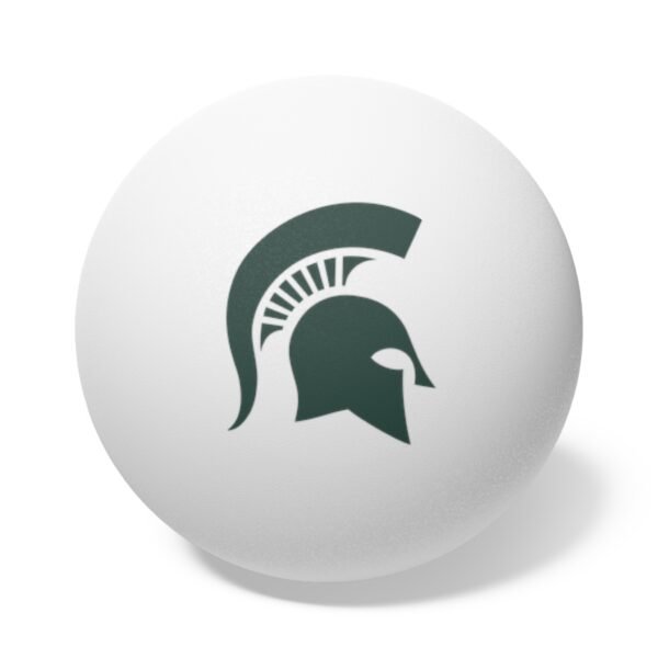 Michigan State Spartans Ping Pong Balls, 6 pcs