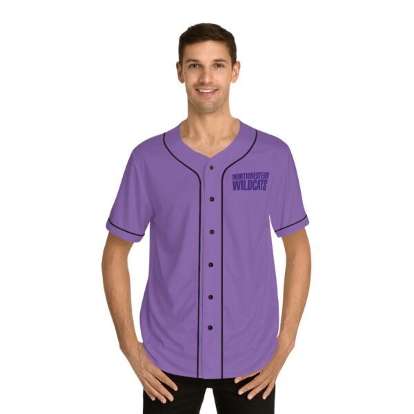 Northwestern Wildcats Men's Baseball Jersey - Image 3