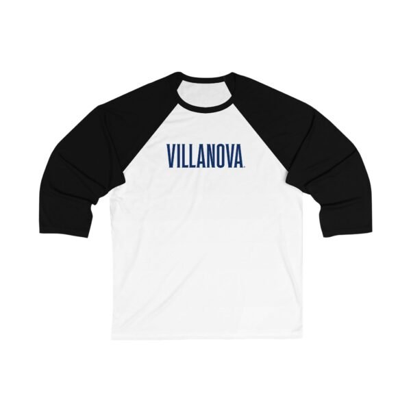 Villanova Wildcats Unisex 3/4 Sleeve Baseball Tee