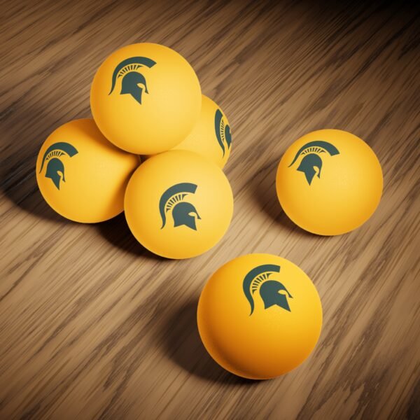 Michigan State Spartans Ping Pong Balls, 6 pcs - Image 8