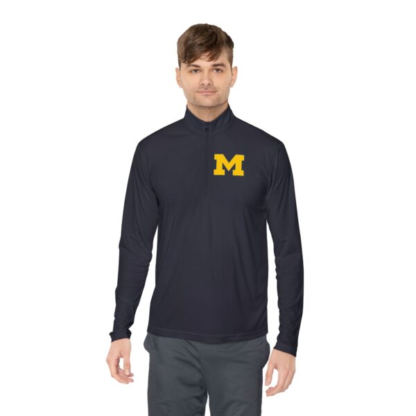 Michigan Wolverines Unisex Quarter-Zip Pullover - Image 4