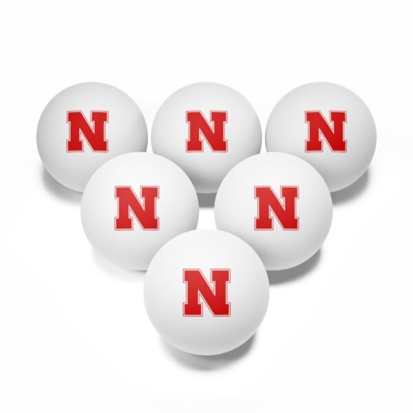 Nebraska Cornhuskers Ping Pong Balls, 6 pcs - Image 6