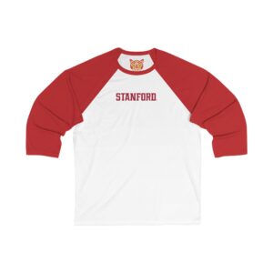 Stanford Cardinal Unisex 3/4 Sleeve Baseball Tee