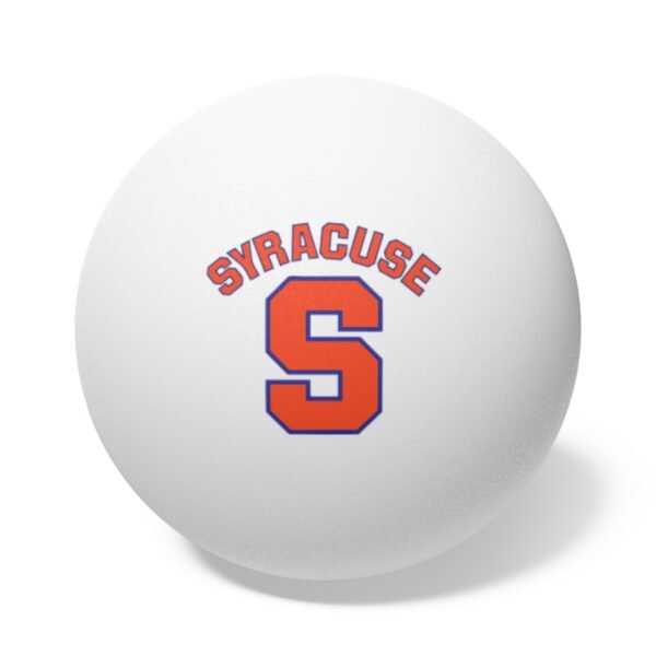Syracuse Orange Ping Pong Balls, 6 pcs