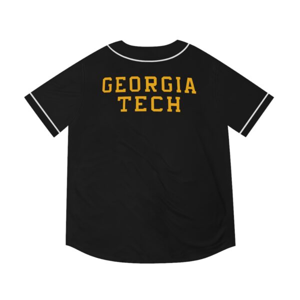 Georgia Tech Yellow Jackets Men's Baseball Jersey - Image 2