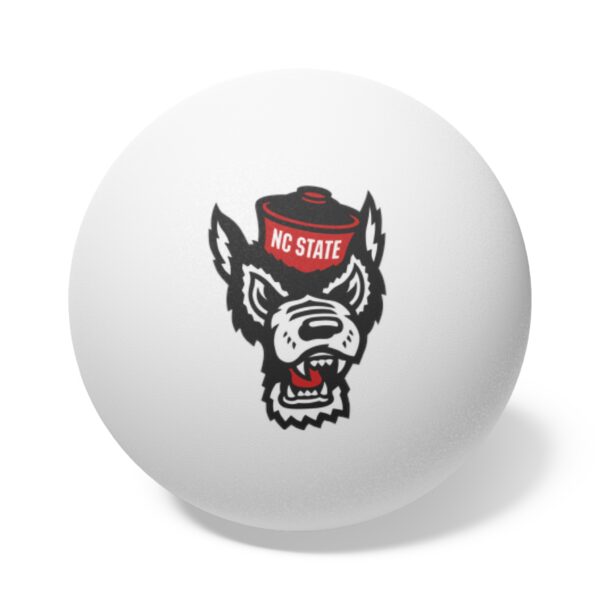 NC State Wolfpack Ping Pong Balls, 6 pcs