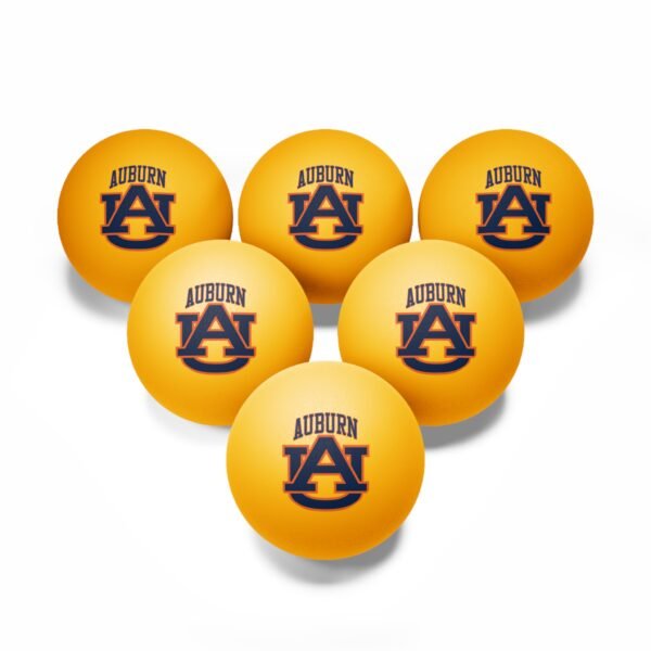 Auburn Tigers Ping Pong Balls, 6 pcs - Image 7