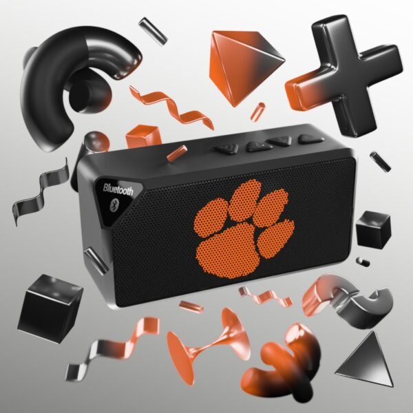 Clemson Tigers Jabba Bluetooth Speaker - Image 4