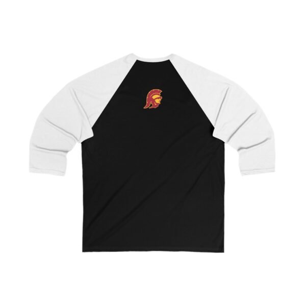 USC Trojans Unisex 3/4 Sleeve Baseball Tee - Image 4