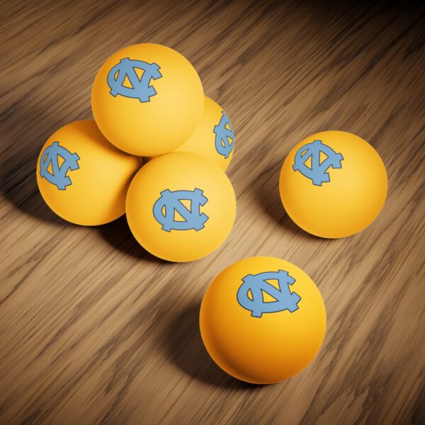 North Carolina Tar Heels Ping Pong Balls, 6 pcs - Image 8