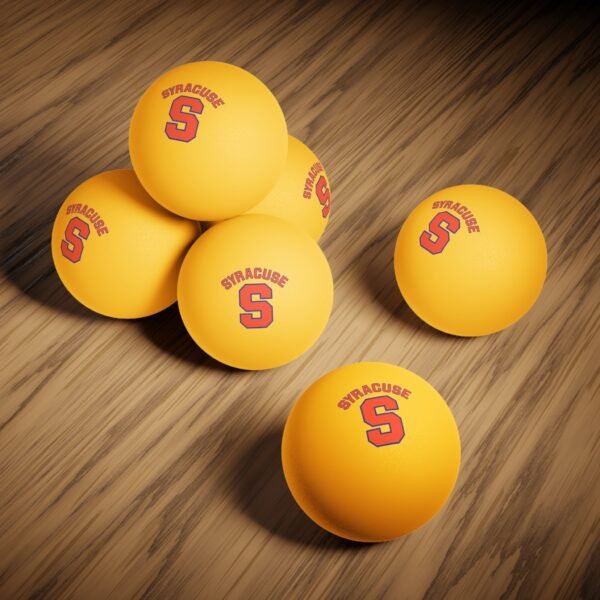 Syracuse Orange Ping Pong Balls, 6 pcs - Image 8