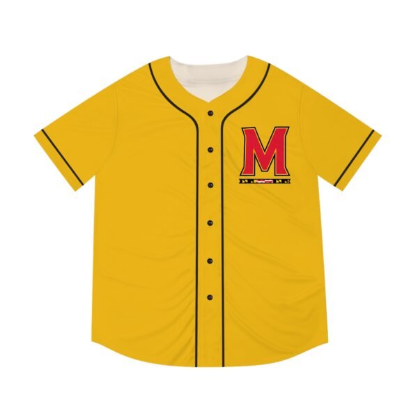 Maryland Terrapins Men's Baseball Jersey - Image 5