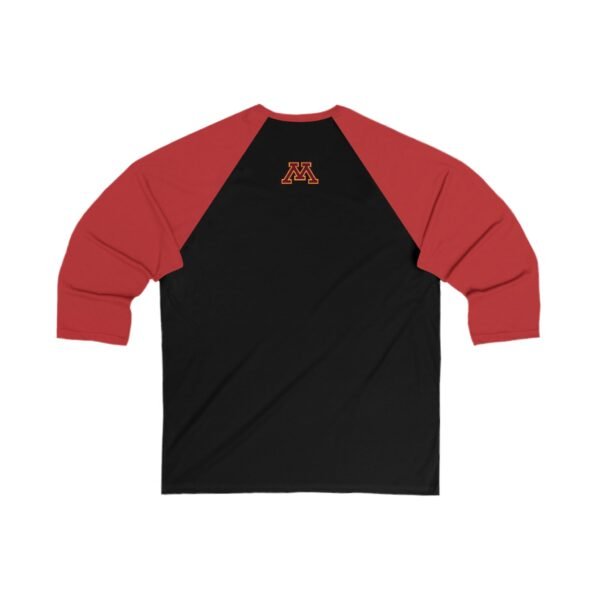 Minnesota Golden Gophers Unisex 3/4 Sleeve Baseball Tee - Image 8