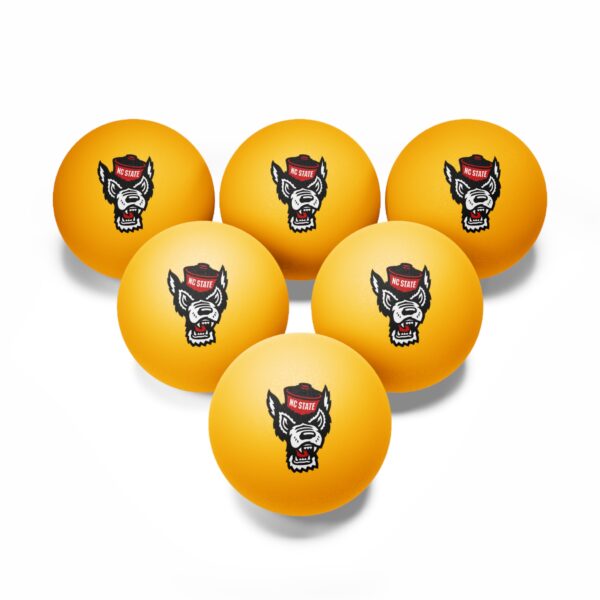 NC State Wolfpack Ping Pong Balls, 6 pcs - Image 7