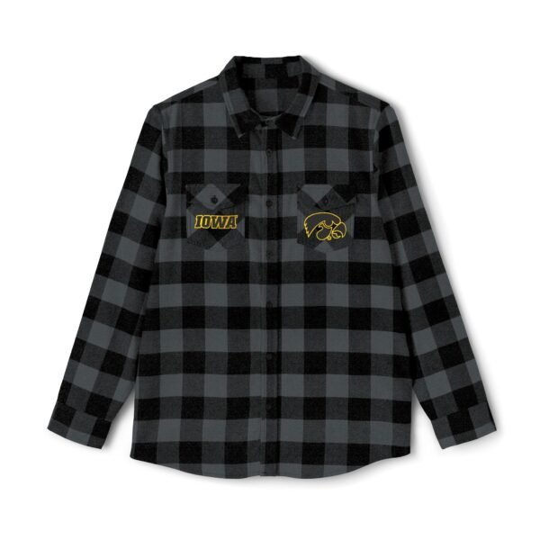 Iowa Hawkeyes Spartans Unisex Flannel Shirt - Image 9